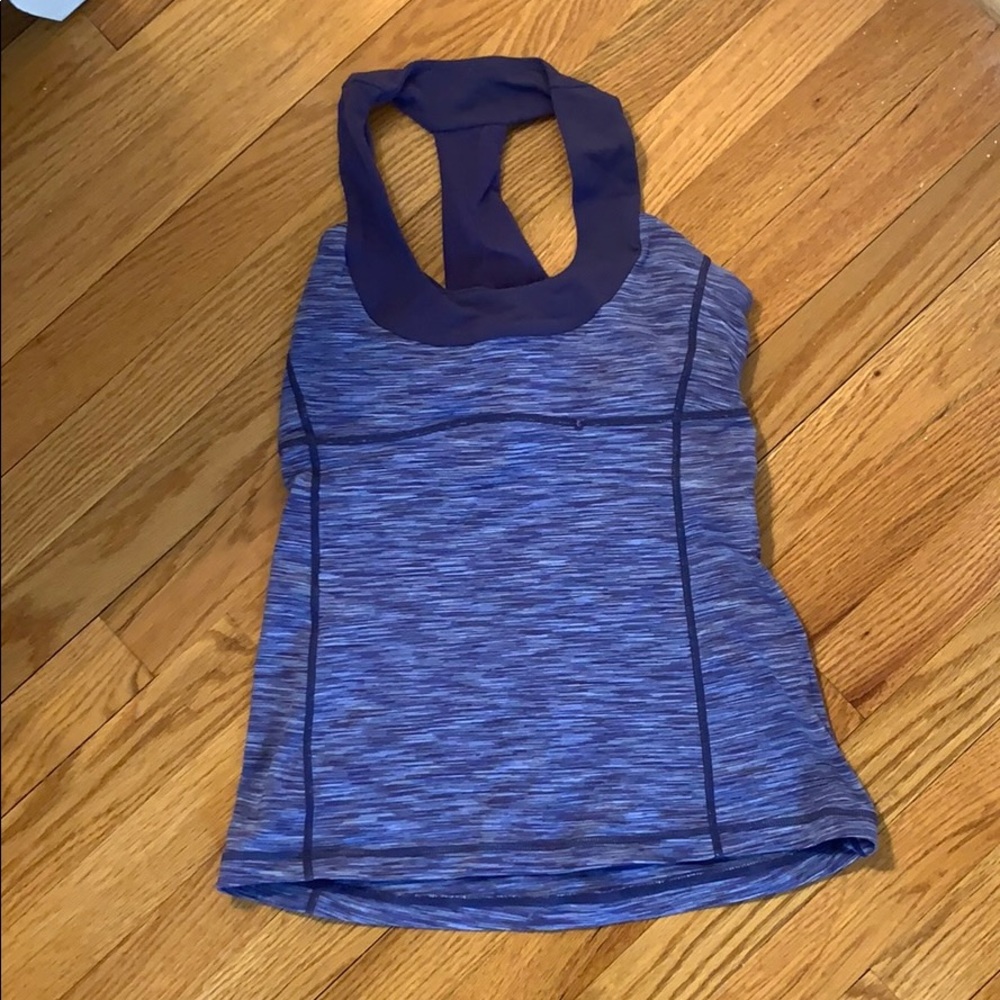 lulu lemon athletics 🍋 purple workout top